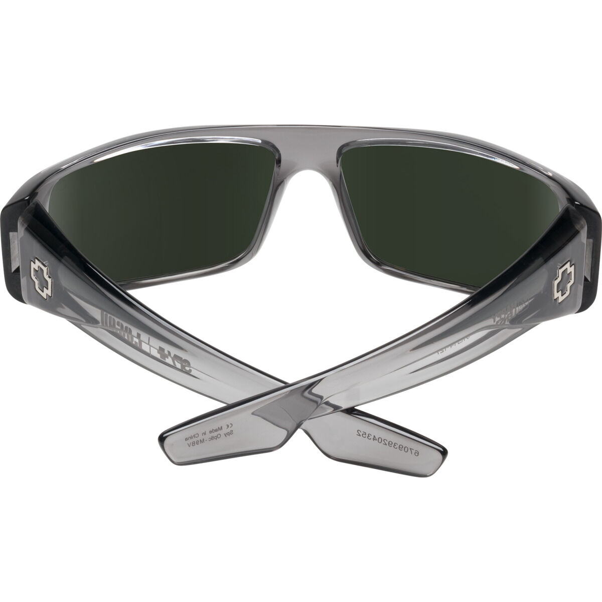 LOGAN, Clear Smoke-Happy Gray Green with Silver Mirror, hi-res image number null